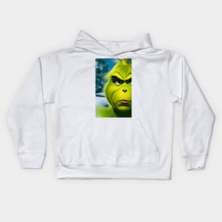 Feeling Extra Grinchy Today Kids Hoodie